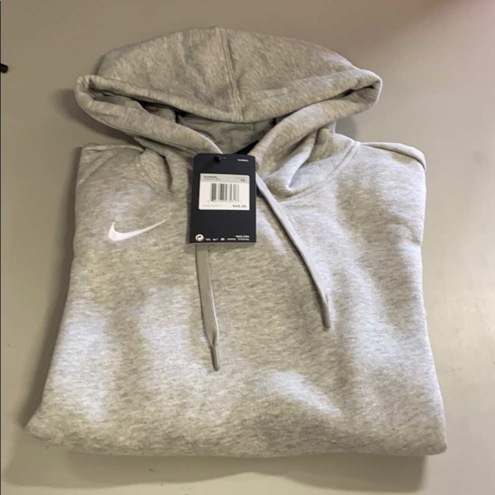 Nike Club Fleece Hoodie (Women’s) Grey Heather